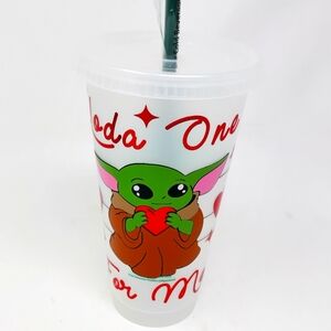 Starbucks Baby Yoda in Love Tumbler Cup